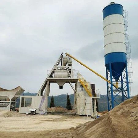 Přenosný betonový dávkový závod