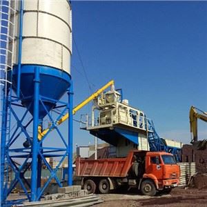 Malá přenosná betonárka